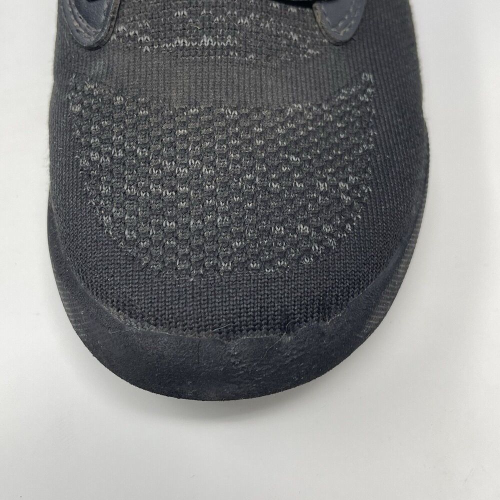 Vessi Weekend Sneakers Mens 10 Asphalt Black Fabric Waterproof Vegan Comfort - Picture 12 of 16